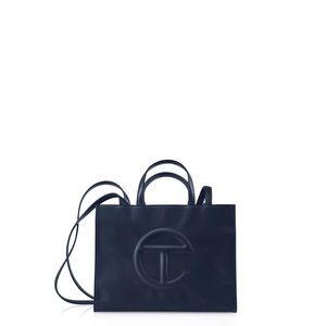 Telfar Medium Navy Shopping Bag